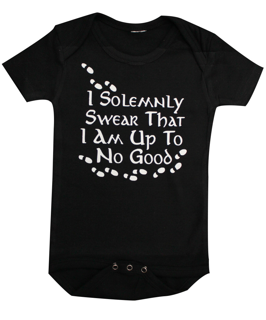 i solemnly swear onesie