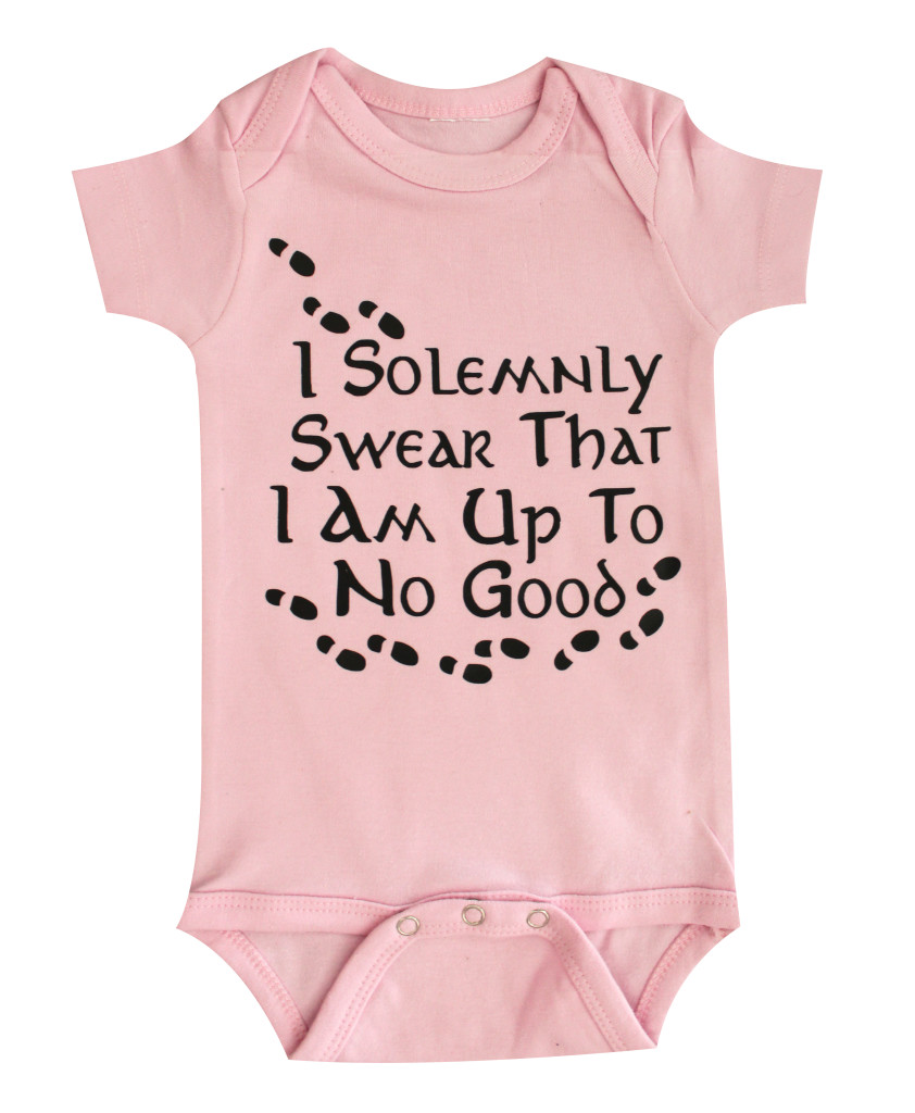 i solemnly swear onesie
