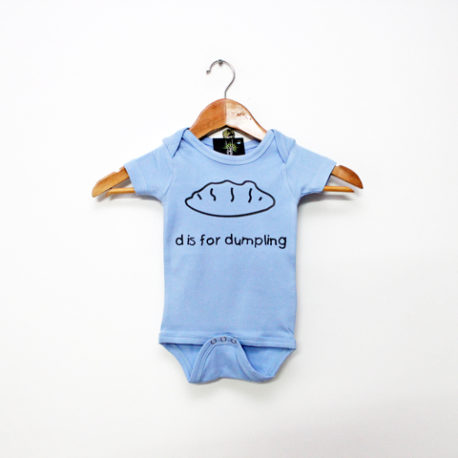 d is for dumpling Baby Bodysuit